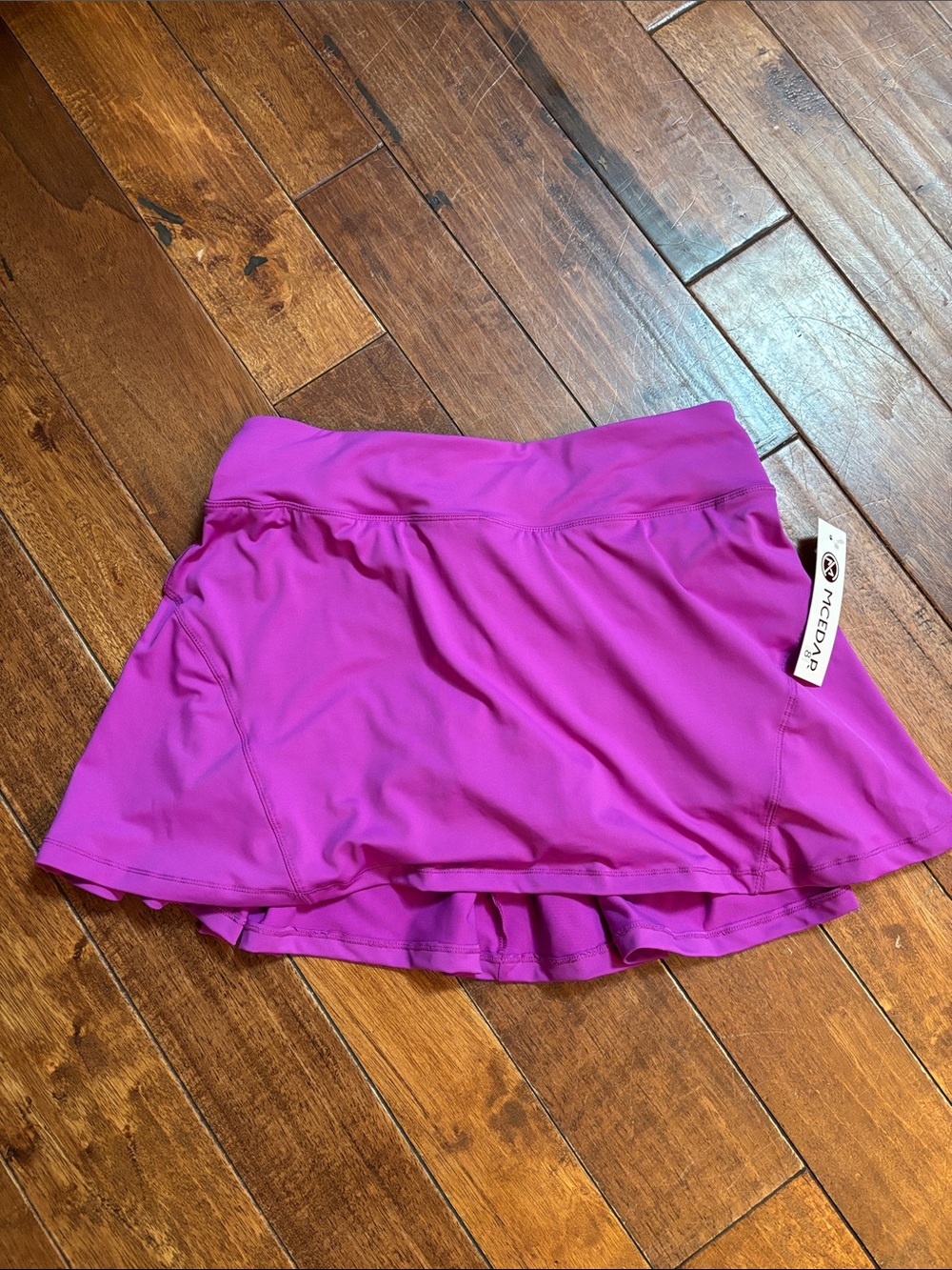 Mcedar purple Athletic Skort sz 8 NWT